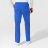 NURTUR Unisex Straight Leg Cargo Scrub Pant Royal back view