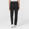 Boundless Women’s High Rise Tapered Scrub Pant Black back view
