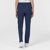Boundless Women’s High Rise Tapered Scrub Pant Navy back view