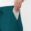 NURTUR Women's Jogger Scrub Pant Caribbean side detail 1