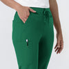 NURTUR Women's Jogger Scrub Pant Hunter side detail 2