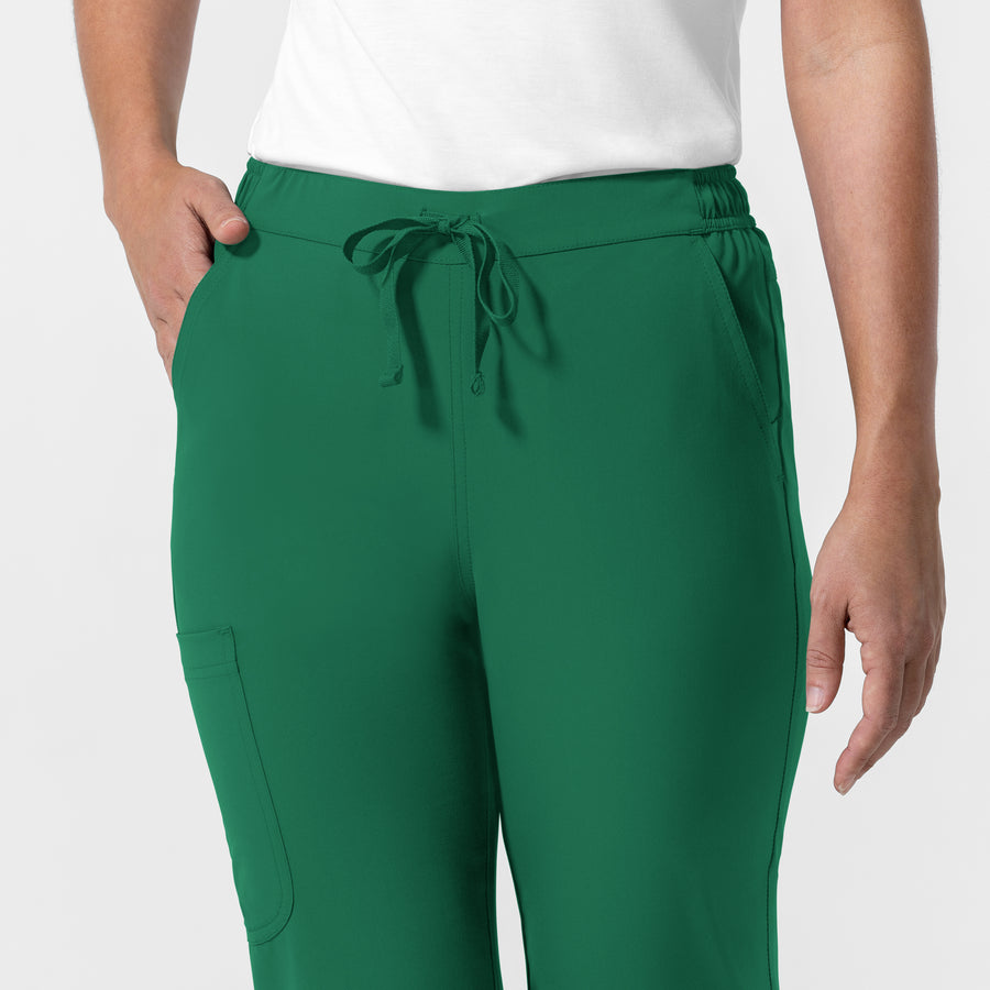 NURTUR Women's Jogger Scrub Pant Hunter hemline detail