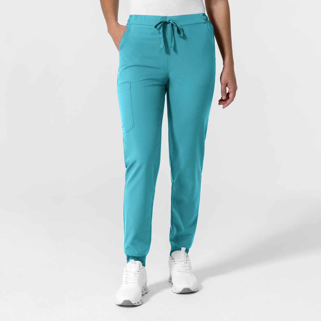 NURTUR Women's Jogger Scrub Pant Teal Blue