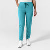 NURTUR Women's Jogger Scrub Pant Teal Blue