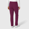 RENEW Men's Tapered Scrub Pant Wine back view