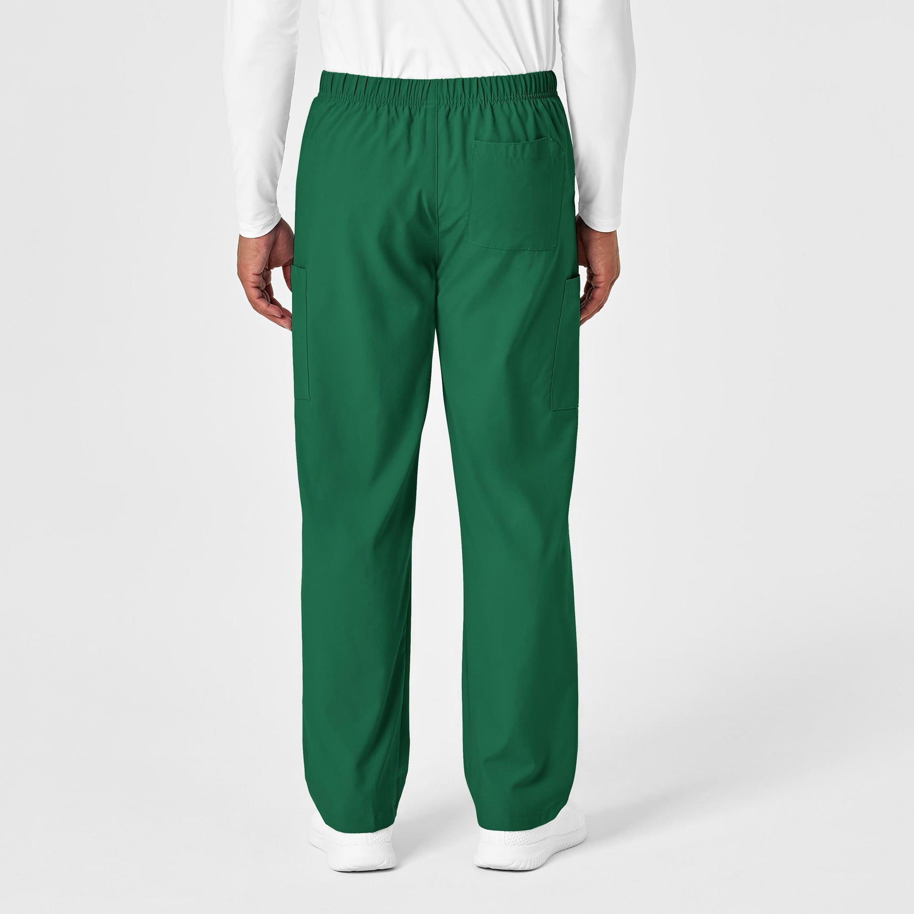W123 Unisex Multi-Cargo Scrub Pant - Hunter