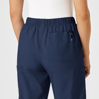 W123 Unisex Multi-Cargo Scrub Pant - Navy