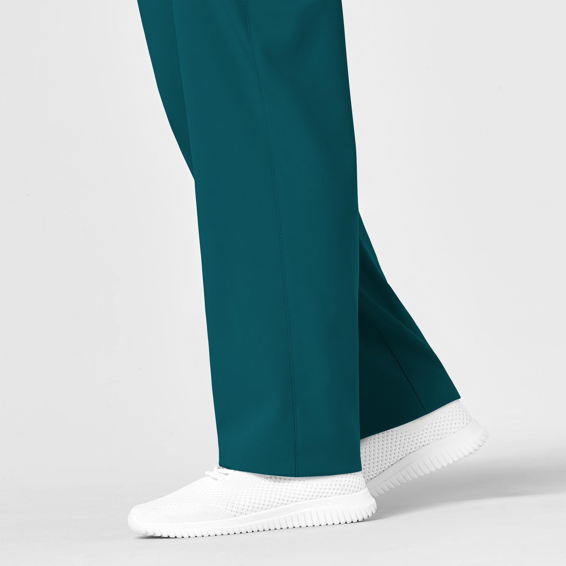 W123 Unisex Multi-Cargo Scrub Pant Caribbean Blue side detail 2