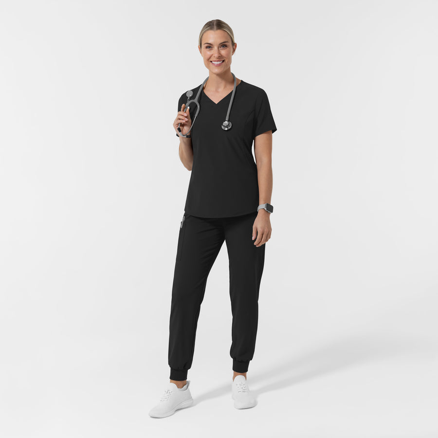 RENEW Women's Jogger Scrub Pant - Black