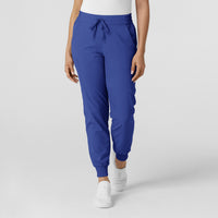 RENEW Women's Jogger Scrub Pant Galaxy Blue