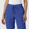 RENEW Women's Jogger Scrub Pant Galaxy Blue front detail
