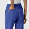 RENEW Women's Jogger Scrub Pant Galaxy Blue back detail
