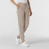 RENEW Women's Jogger Scrub Pant Haze side view