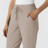 RENEW Women's Jogger Scrub Pant Haze side detail 2