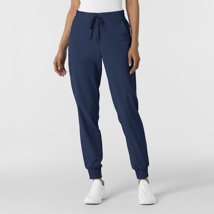 RENEW Women's Jogger Scrub Pant Navy
