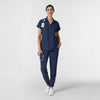 RENEW Women's Jogger Scrub Pant Navy full scrub set