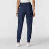 RENEW Women's Jogger Scrub Pant Navy back view