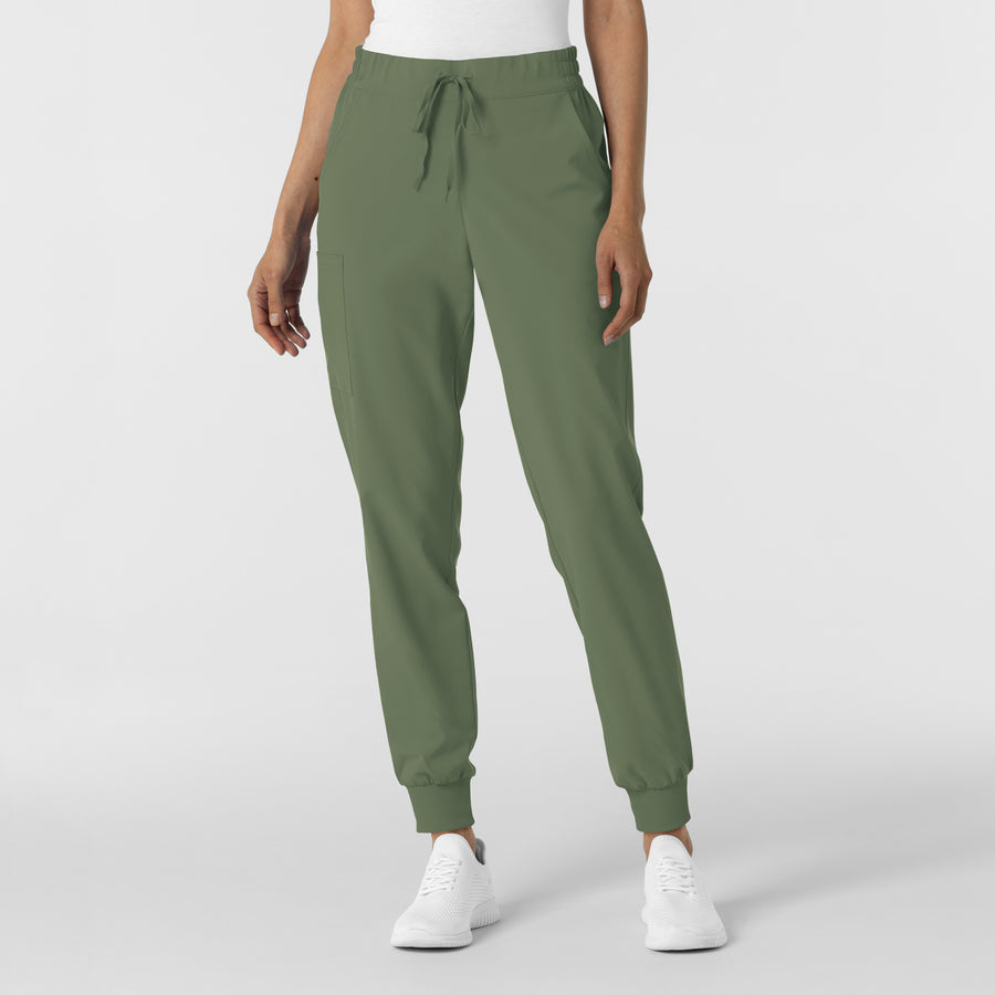 RENEW Women's Jogger Scrub Pant Olive