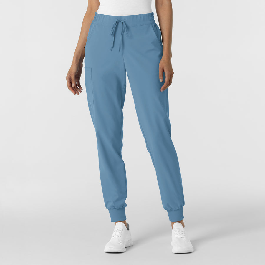 RENEW Women's Jogger Scrub Pant Pacific Blue