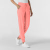 RENEW Women's Jogger Scrub Pant Paradise Pink side view