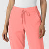 RENEW Women's Jogger Scrub Pant Paradise Pink front detail