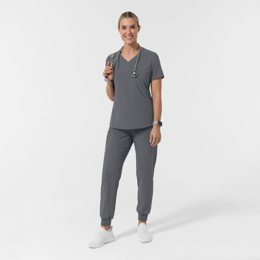 RENEW Women's Jogger Scrub Pant - Pewter