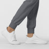 RENEW Women's Jogger Scrub Pant Pewter hemline detail