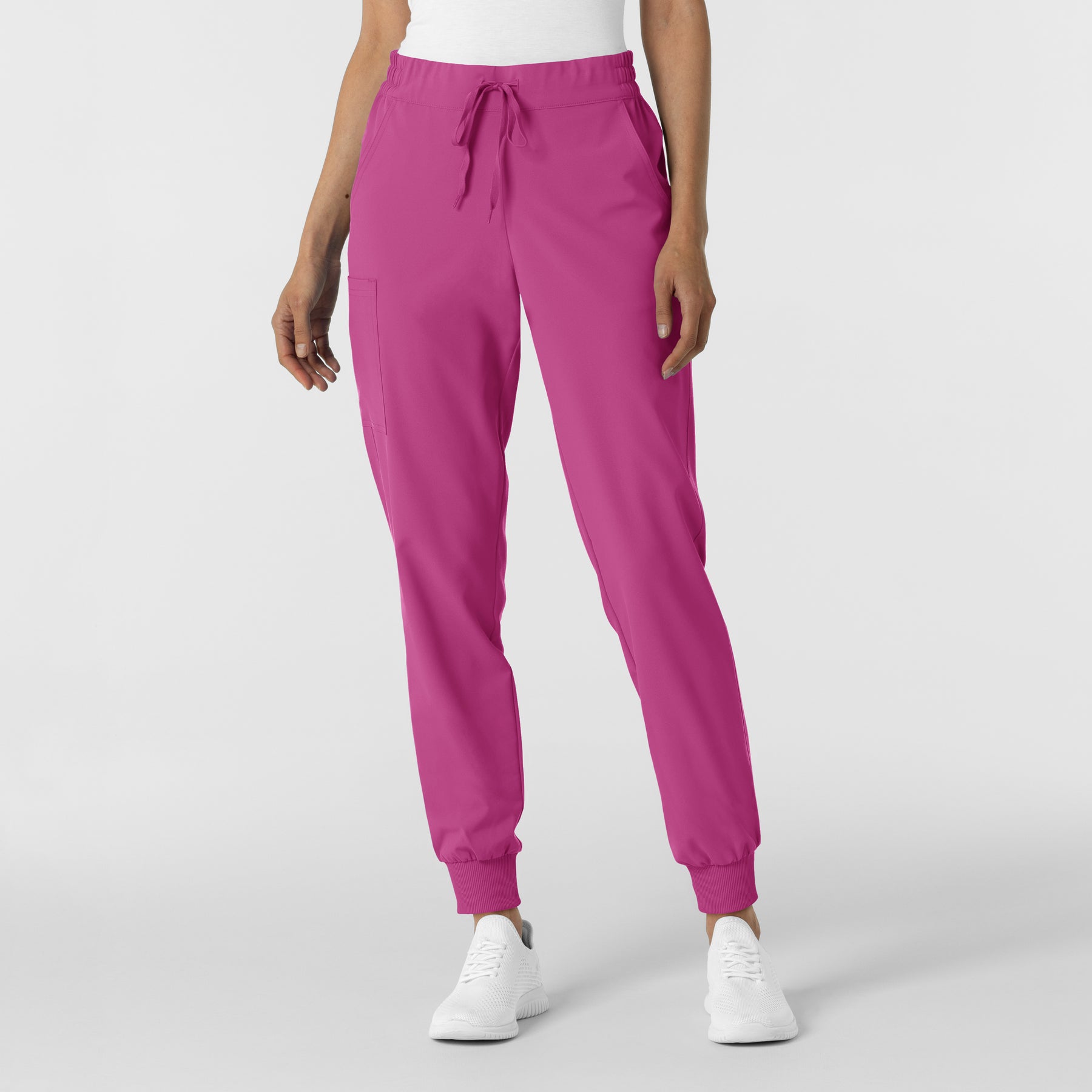 RENEW Women's Jogger Scrub Pant Raspberry