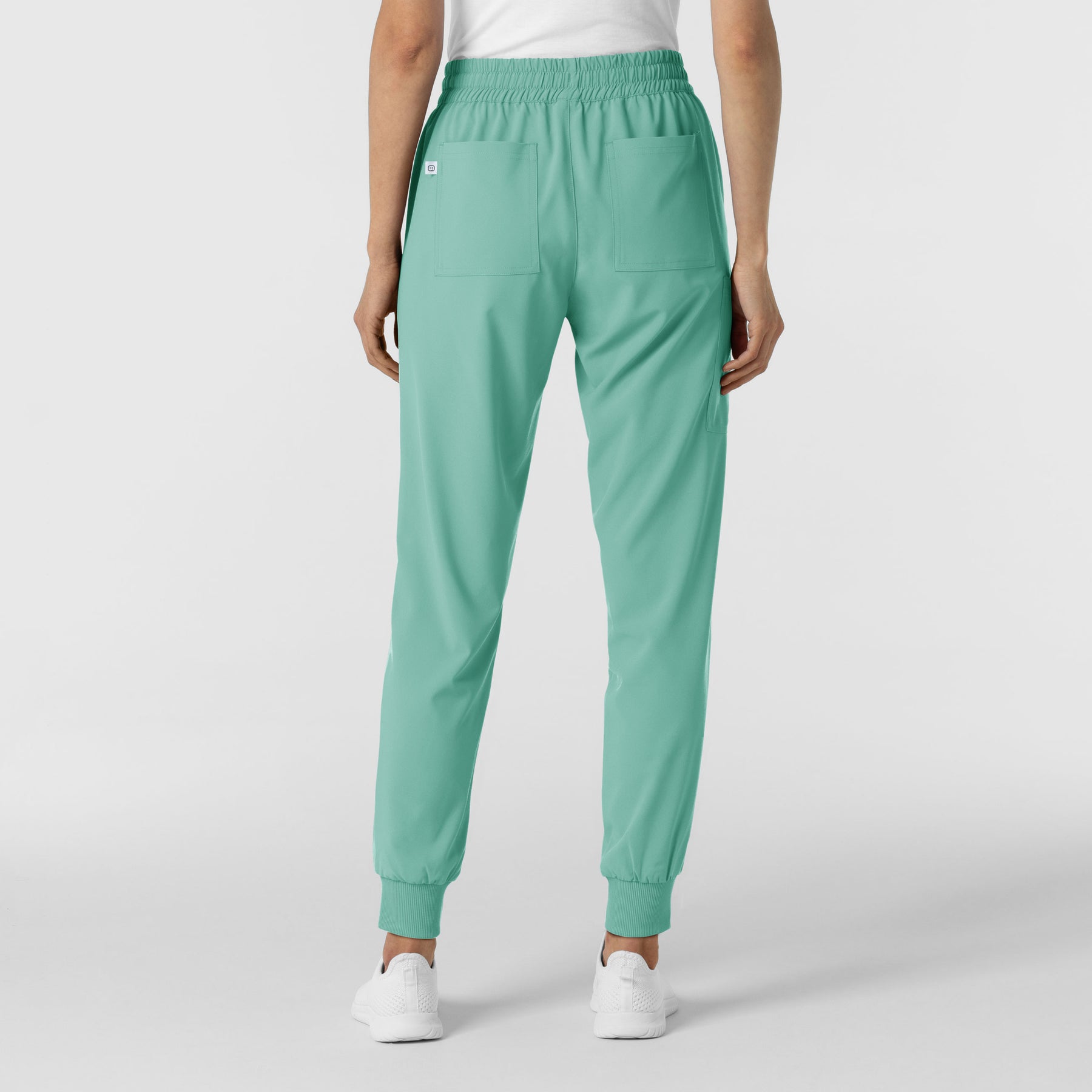 RENEW Women's Jogger Scrub Pant - Turquoise back image