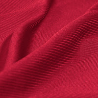 W123 Women's Flex-n-Reach V-Neck Scrub Top - Red