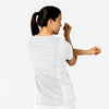 W123 Women's Flex-n-Reach V-Neck Scrub Top - White