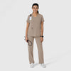 Nova Women's Flex-n-Reach V-Neck Scrub Top Haze full scrub set