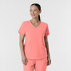 RENEW Women's V-Neck Scrub Top Paradise Pink