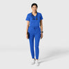 Boundless Women's Tuck-In Scrub Top Royal full scrub set