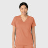 Boundless Women's Tuck-In Scrub Top Terracotta
