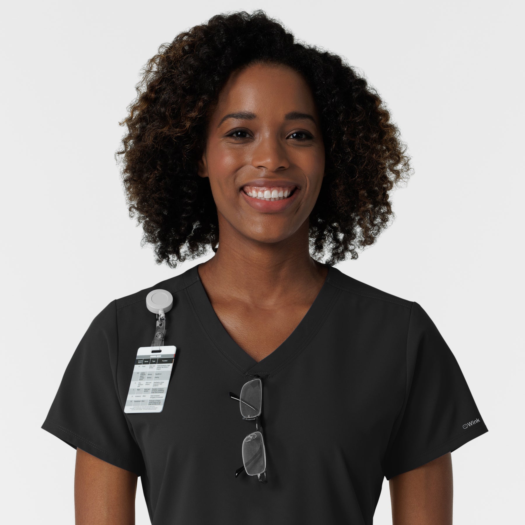 NURTUR Womens V-Neck Scrub Top – Wink Scrubs