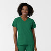 NURTUR Women's V-Neck Scrub Top Hunter