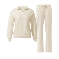 Unwind & Lounge Polo and Wide Leg Set