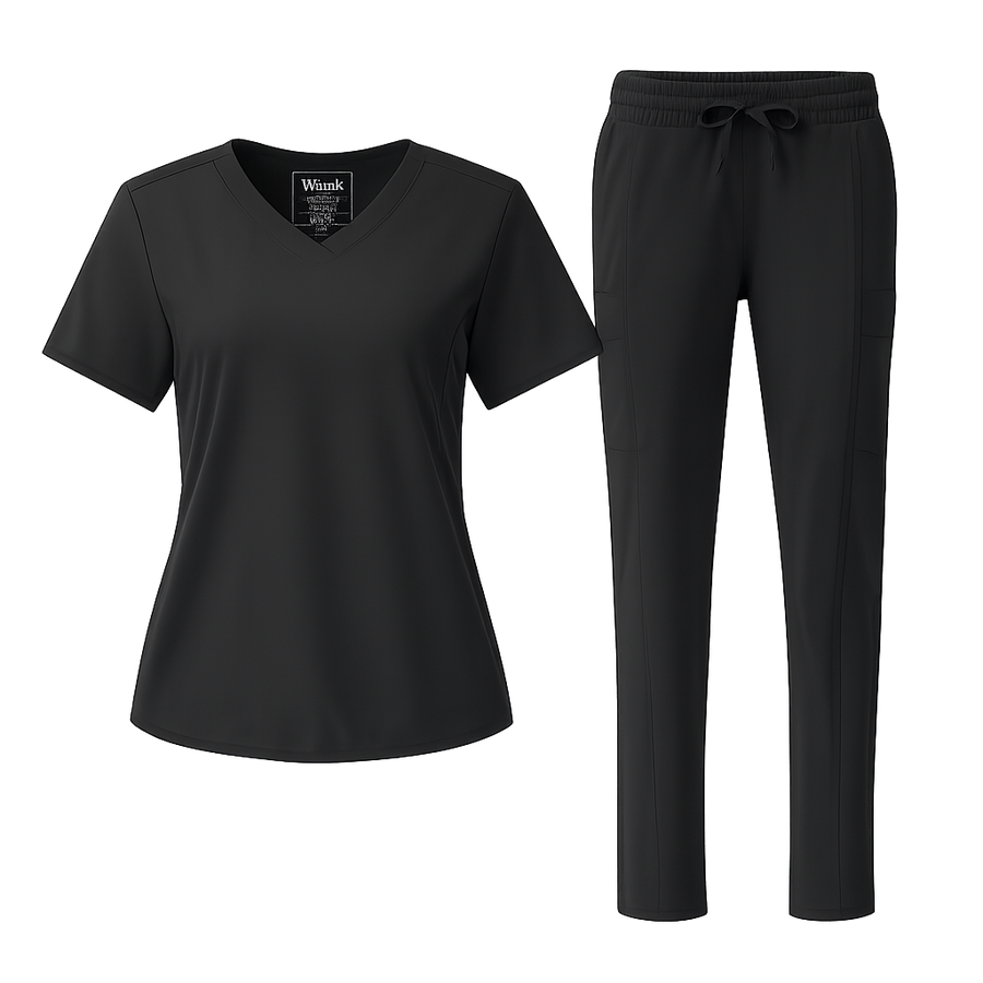 Renew V-Neck and Tapered Leg Scrub Pant