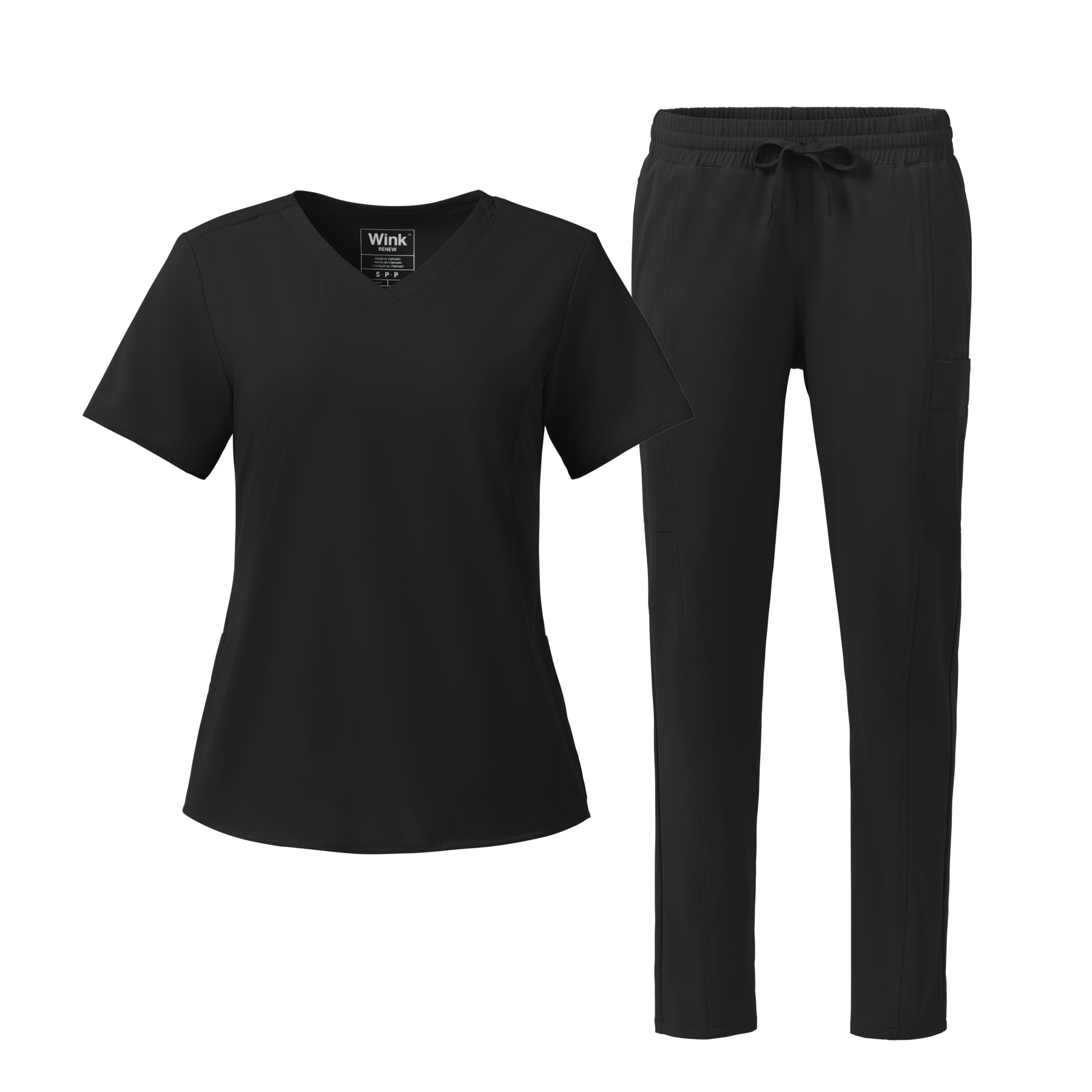 Renew V-Neck and Tapered Leg Scrub Pant