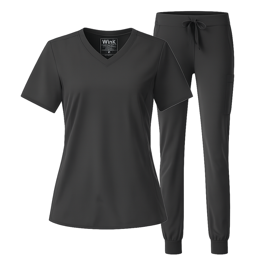 Renew V-Neck and Jogger Scrub Set