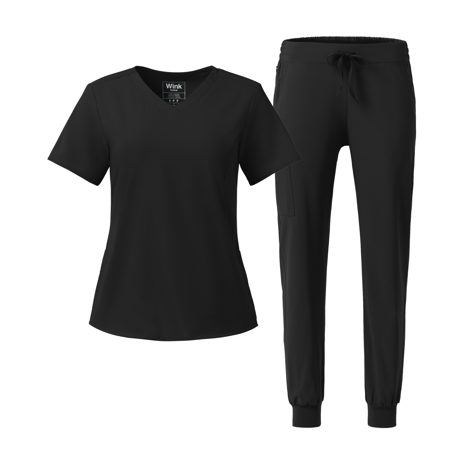 Renew V-Neck and Jogger Scrub Set