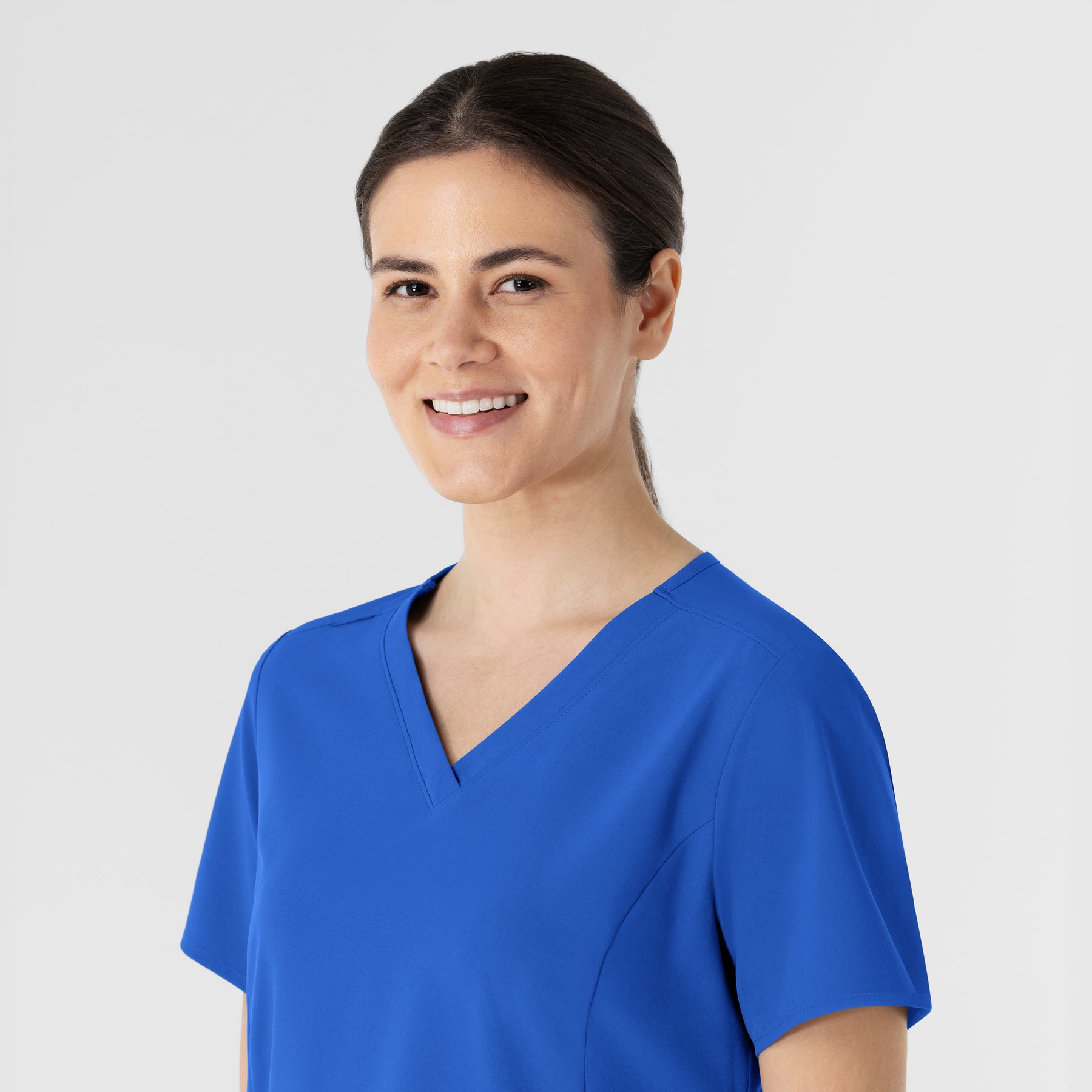 RENEW Women's V-Neck Scrub Top - Royal