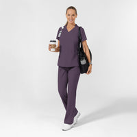 AURA Women's Grace Bootcut Scrub Pant - Dusk
