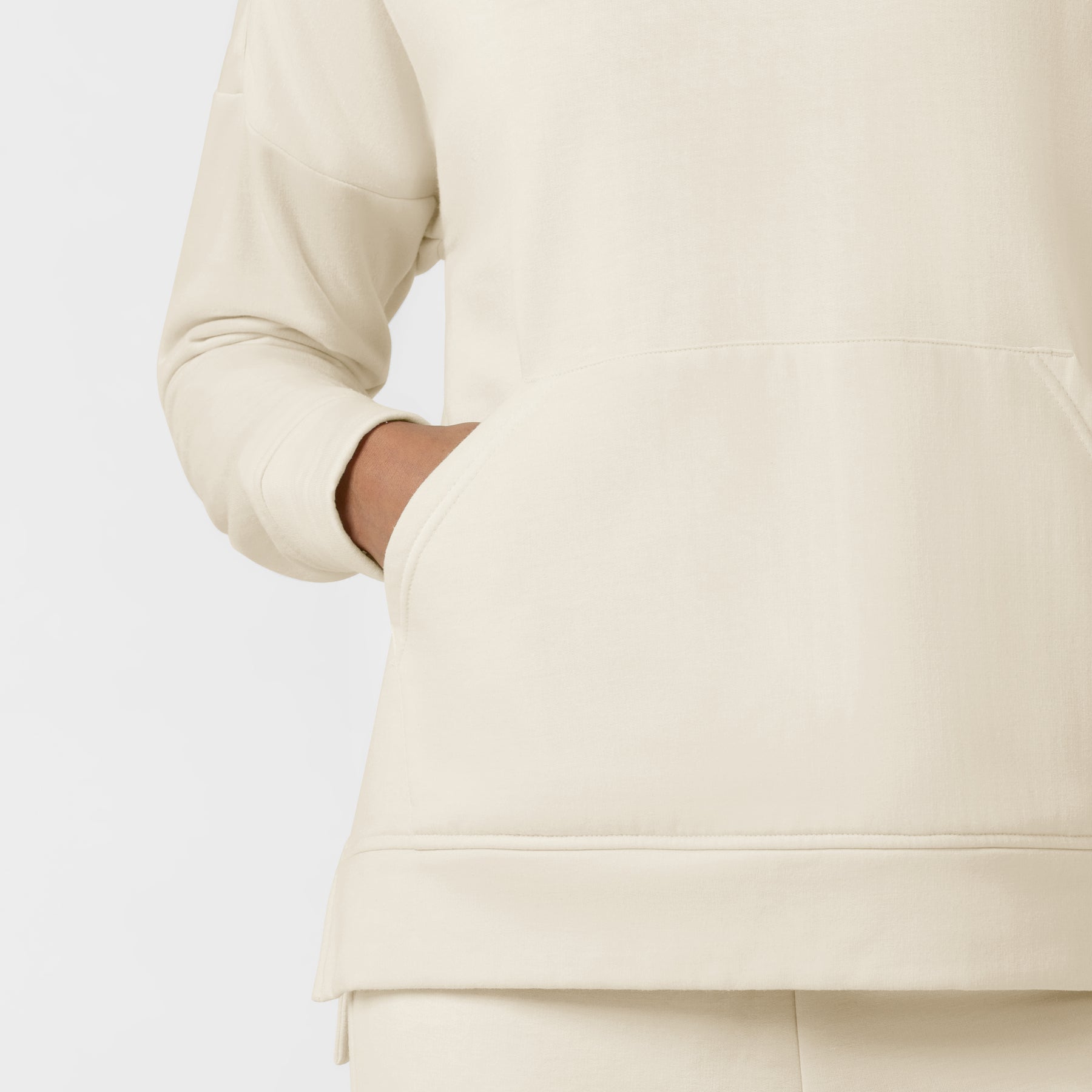 Unwind & Lounge Women's Hoodie Birch side detail 1