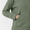 Unwind & Lounge Women's Hoodie Sage side detail 1