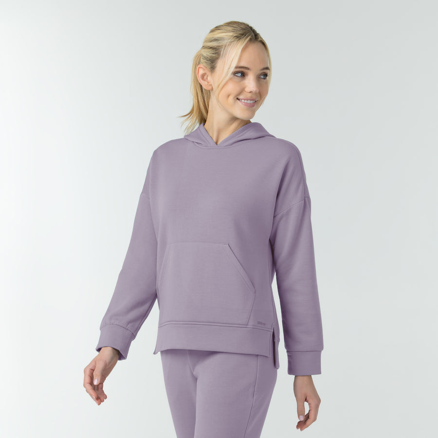 Unwind & Lounge Women's Hoodie Wisteria side view