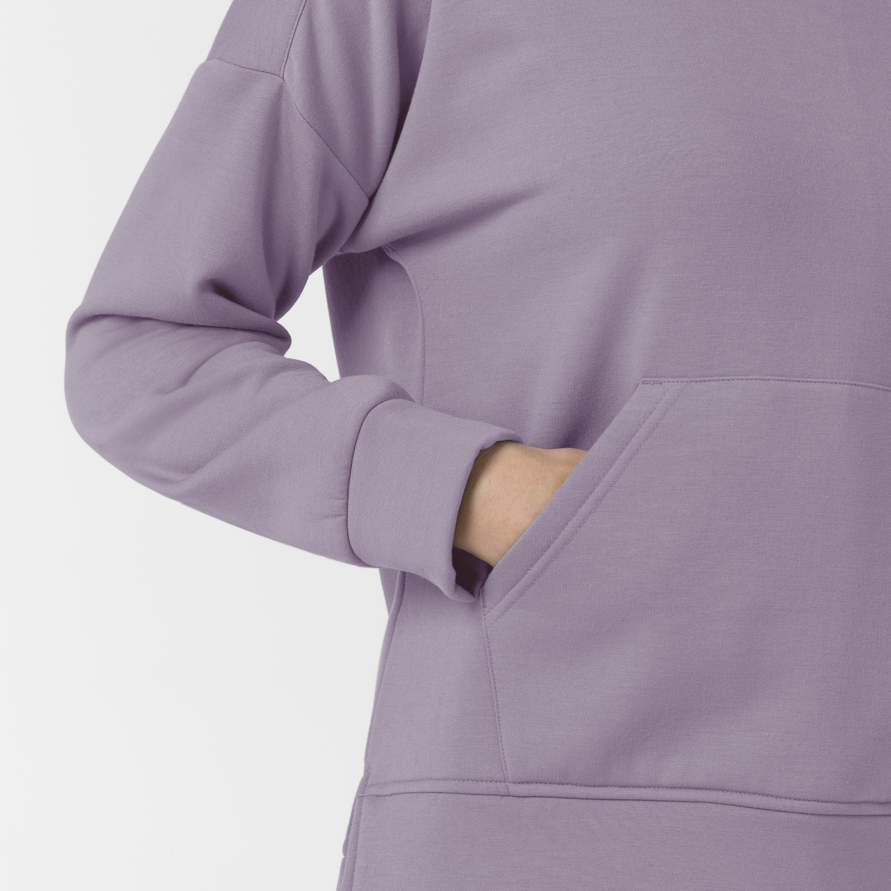 Unwind & Lounge Women's Hoodie Wisteria side detail 1