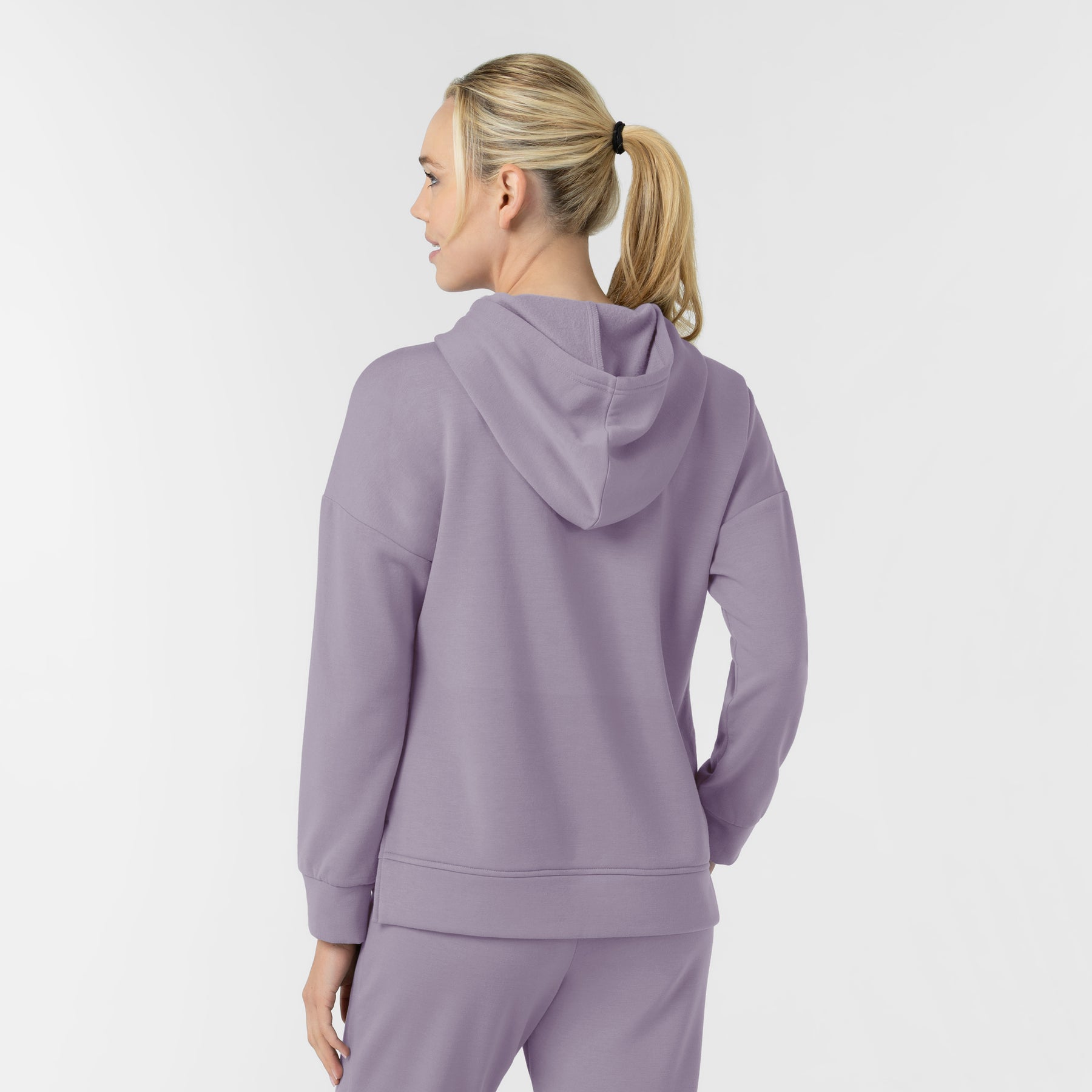 Unwind & Lounge Women's Hoodie Wisteria back view