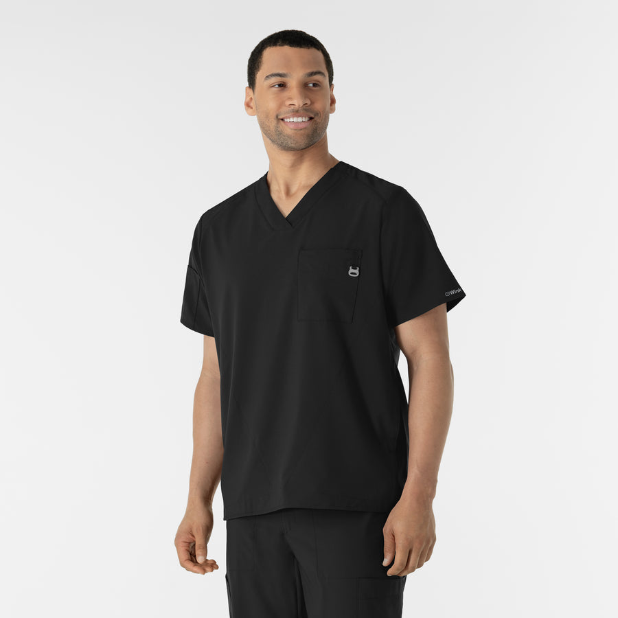 W123 Mens V-Neck Scrub Top – Wink Scrubs